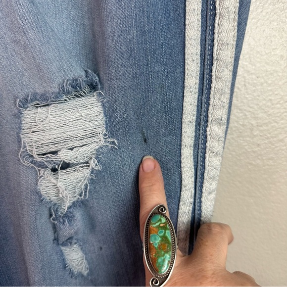 Torrid Side Stripe Jegging Premium Stretch Light Wash Jeans Sz20R - Picture 8 of 11